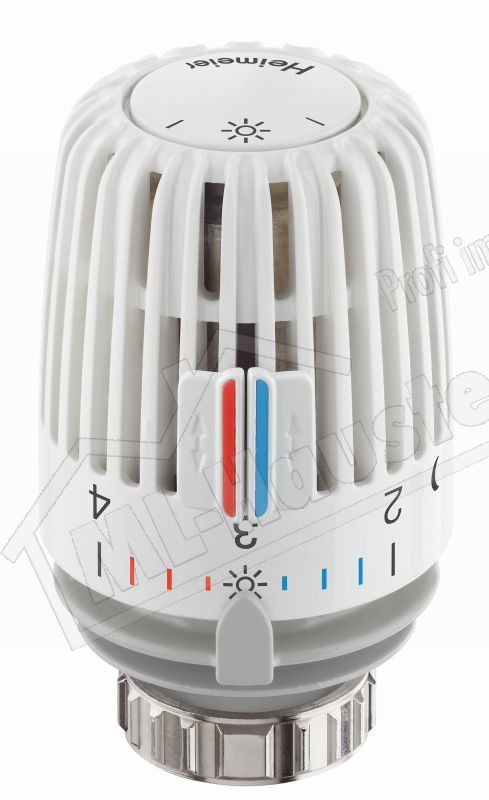 Heimeier Thermostat-kopf weiss K 6000 Frostschutz Heizkörper-ventil M30x 1,5 Neu
