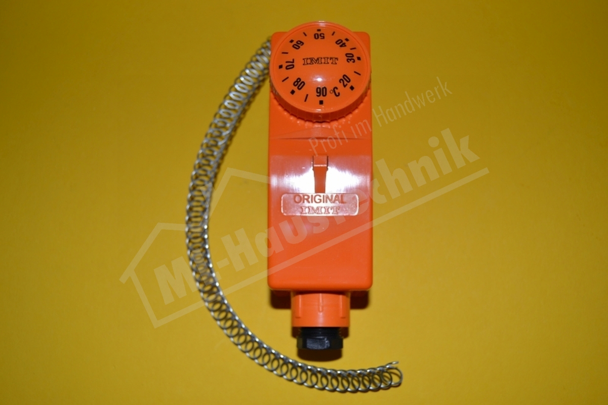 Anlege-thermostat TCE-BRC / A mit außenliegende Verstellung 20- 90° C Außenskala